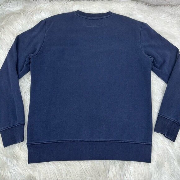 Beanpole Men's Navy Blue Crew Neck Designer Golf Long Sleeve Sweatshirt 100/C41 - Picture 5 of 10